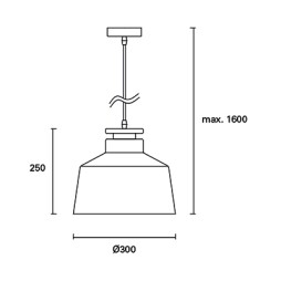 Colgante Nube blanco Forlight